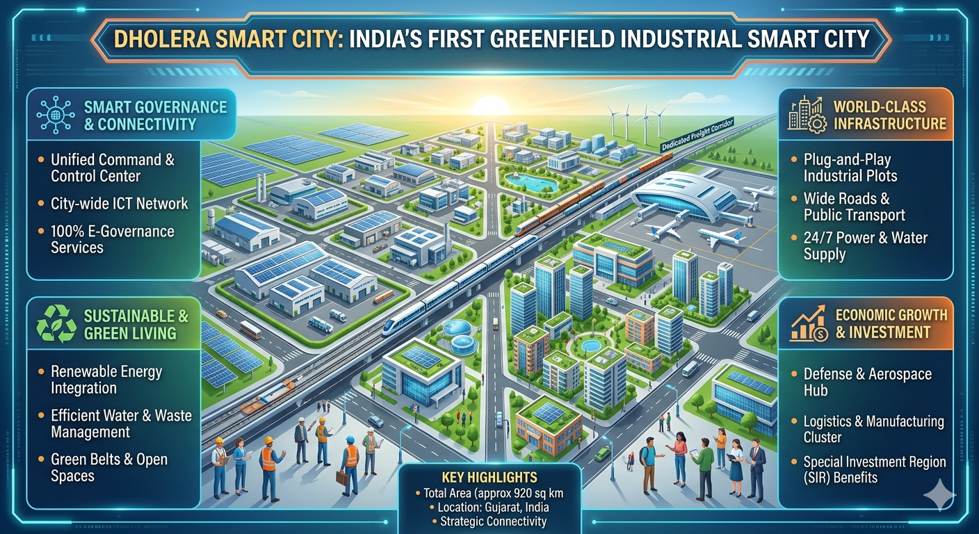 Industrial Land in Dholera